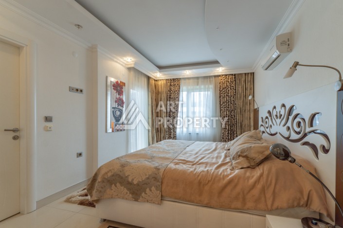 Большая квартира 2+1 с видом на море в Махмутларе, 155 м² - Ракурс 23