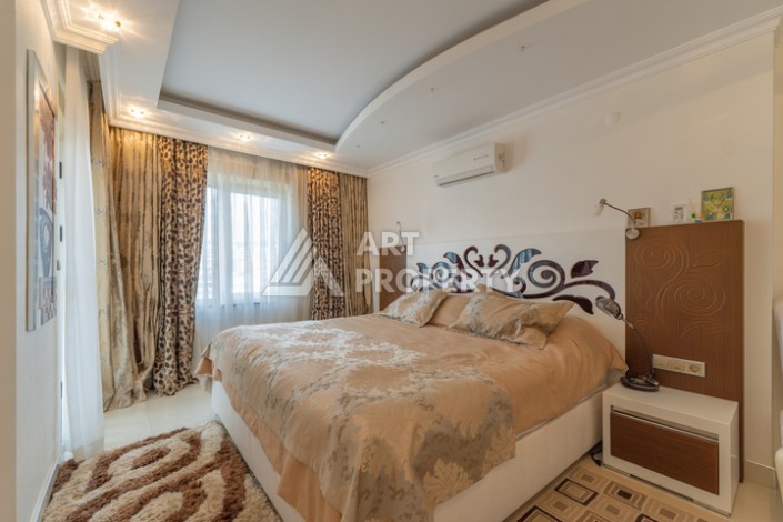 Большая квартира 2+1 с видом на море в Махмутларе, 155 м² - Ракурс 25