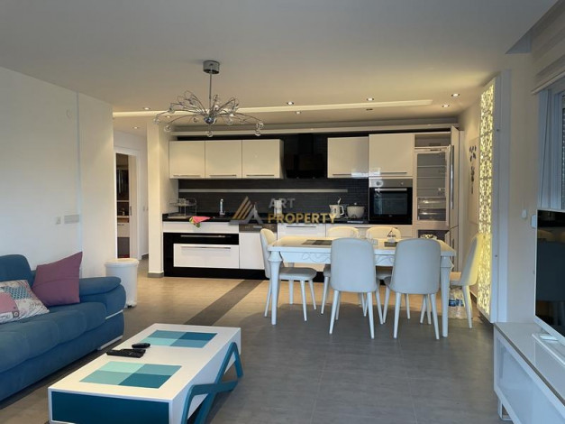 Шикарная трехкомнатная квартира в районе Оба, Алания, 120 м2 - Ракурс 6