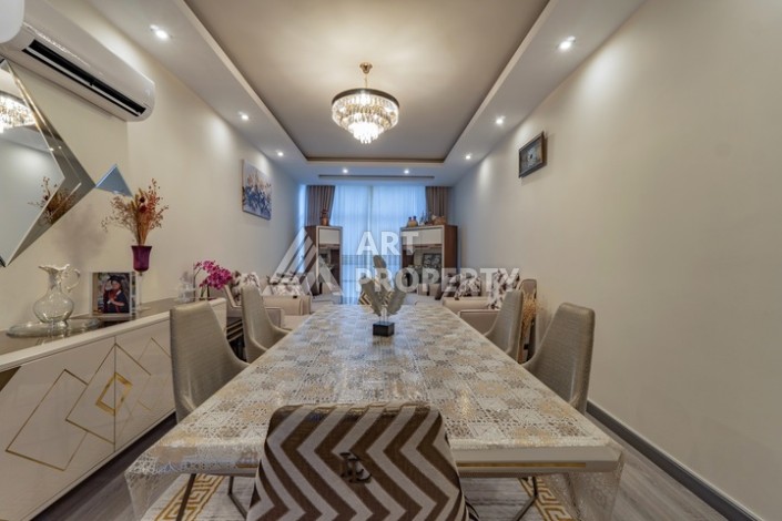 Квартира 2+1 с отдельной кухней, 102 м². Махмутлар,Алания - Ракурс 10