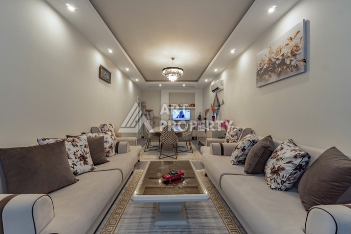 Квартира 2+1 с отдельной кухней, 102 м². Махмутлар,Алания - Ракурс 14