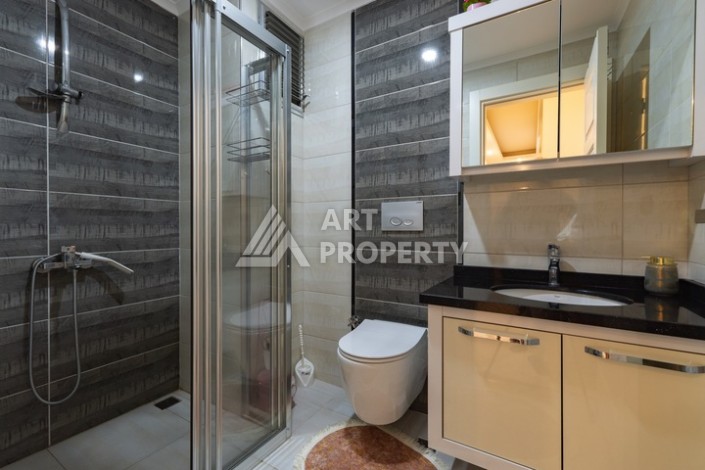 Квартира 2+1 с отдельной кухней, 102 м². Махмутлар,Алания - Ракурс 17