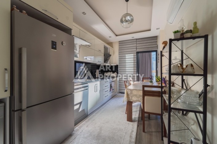 Квартира 2+1 с отдельной кухней, 102 м². Махмутлар,Алания - Ракурс 24