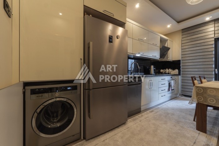 Квартира 2+1 с отдельной кухней, 102 м². Махмутлар,Алания - Ракурс 30