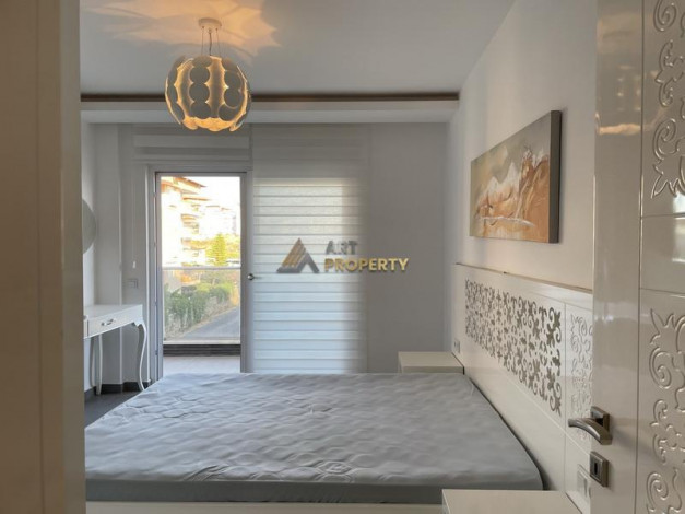 Шикарная трехкомнатная квартира в районе Оба, Алания, 120 м2 - Ракурс 10