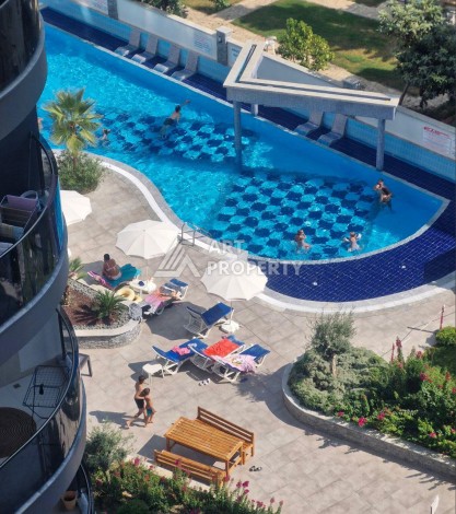 Просторная квартира 1+1 в районе пляжа Клеопатры в Алании — 65 м², 700 метров до моря - Ракурс 0