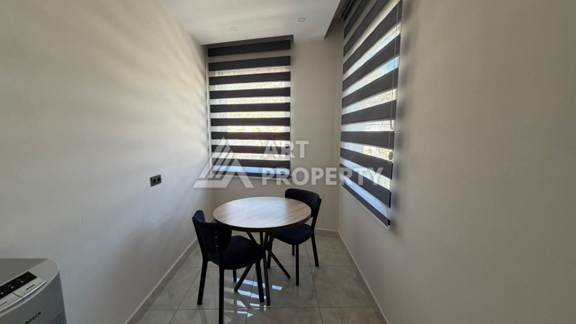 Просторная квартира 1+1 в районе пляжа Клеопатры в Алании — 65 м², 700 метров до моря - Ракурс 4