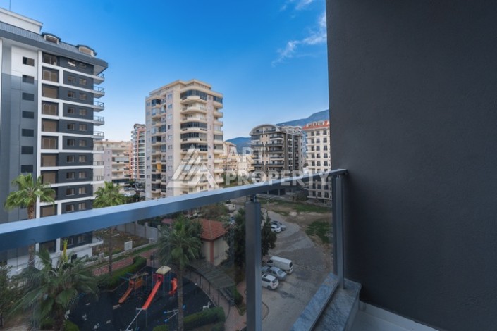 Уютная квартира 2+1 в 150 метрах от моря в Махмутларе, Аланья - Ракурс 4