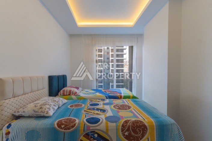 Уютная квартира 2+1 в 150 метрах от моря в Махмутларе, Аланья - Ракурс 17