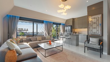 Дуплекс 2+1 в центре камерной резиденции в 200 м от моря в центре Алании - Ракурс 1