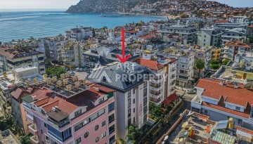 Дуплекс 2+1 в центре камерной резиденции в 200 м от моря в центре Алании - Ракурс 2