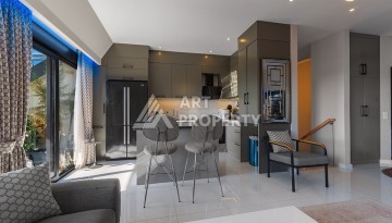 Дуплекс 2+1 в центре камерной резиденции в 200 м от моря в центре Алании - Ракурс 4