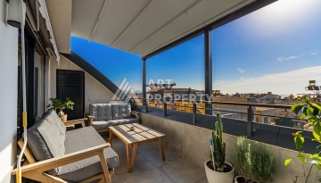 Дуплекс 2+1 в центре камерной резиденции в 200 м от моря в центре Алании - Ракурс 8