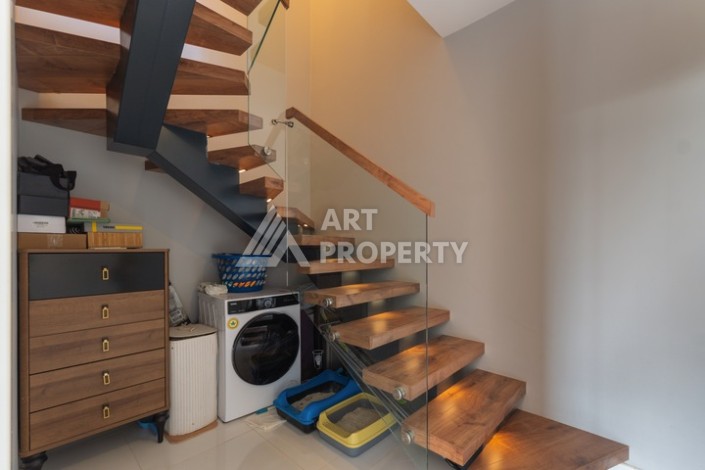 Дуплекс 2+1 в центре камерной резиденции в 200 м от моря в центре Алании - Ракурс 8