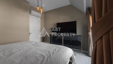 Дуплекс 2+1 в центре камерной резиденции в 200 м от моря в центре Алании - Ракурс 11