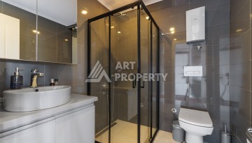 Дуплекс 2+1 в центре камерной резиденции в 200 м от моря в центре Алании - Ракурс 12