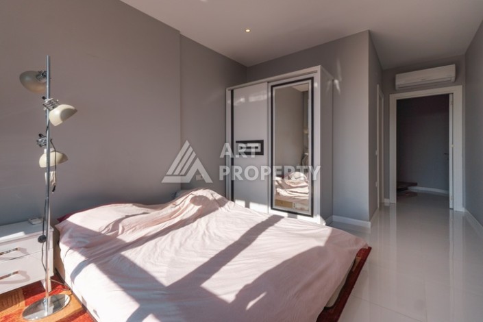 Дуплекс 2+1 в центре камерной резиденции в 200 м от моря в центре Алании - Ракурс 13