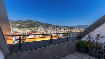 Дуплекс 2+1 в центре камерной резиденции в 200 м от моря в центре Алании - Ракурс 17