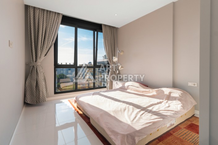 Дуплекс 2+1 в центре камерной резиденции в 200 м от моря в центре Алании - Ракурс 18