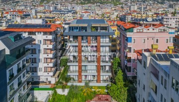 Дуплекс 2+1 в центре камерной резиденции в 200 м от моря в центре Алании - Ракурс 21