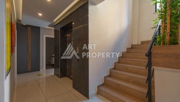 Дуплекс 2+1 в центре камерной резиденции в 200 м от моря в центре Алании - Ракурс 22