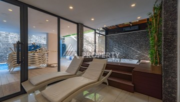 Дуплекс 2+1 в центре камерной резиденции в 200 м от моря в центре Алании - Ракурс 24