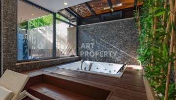 Дуплекс 2+1 в центре камерной резиденции в 200 м от моря в центре Алании - Ракурс 30