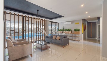 Дуплекс 2+1 в центре камерной резиденции в 200 м от моря в центре Алании - Ракурс 33