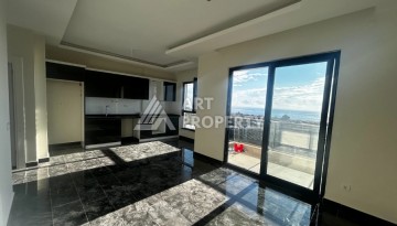 Просторный дуплекс 2+1 с видом на море в Демирташе, Аланья - Ракурс 1