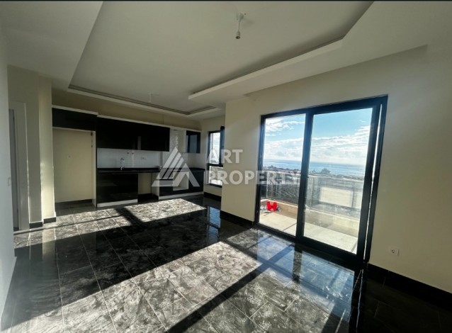 Просторный дуплекс 2+1 с видом на море в Демирташе, Аланья - Ракурс 0