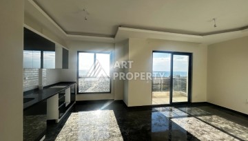 Просторный дуплекс 2+1 с видом на море в Демирташе, Аланья - Ракурс 2