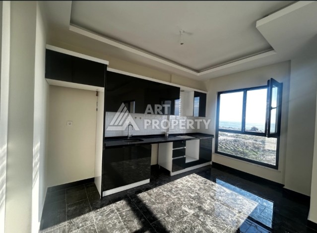 Просторный дуплекс 2+1 с видом на море в Демирташе, Аланья - Ракурс 2