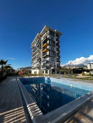 Просторный дуплекс 2+1 с видом на море в Демирташе, Аланья - Ракурс 11