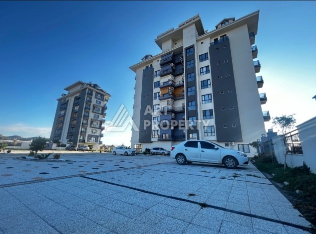 Просторный дуплекс 2+1 с видом на море в Демирташе, Аланья - Ракурс 13