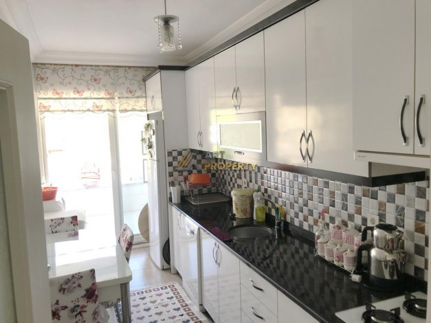 Трехкомнатная квартира с видом на Торосские горы в центре Махмутлара, 130 м2 - Ракурс 8