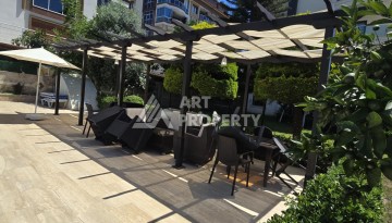 Квартира 2+1 с видом на море, 105 кв.м. Кестель, Алания - Ракурс 8