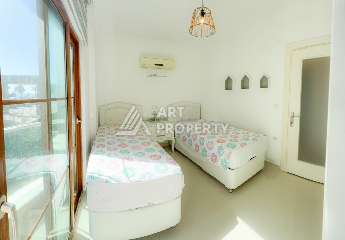 Квартира 2+1 с видом на море, 105 кв.м. Кестель, Алания - Ракурс 9