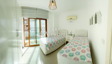 Квартира 2+1 с видом на море, 105 кв.м. Кестель, Алания - Ракурс 11