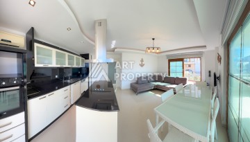 Квартира 2+1 с видом на море, 105 кв.м. Кестель, Алания - Ракурс 13
