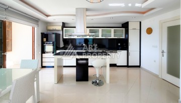 Квартира 2+1 с видом на море, 105 кв.м. Кестель, Алания - Ракурс 15