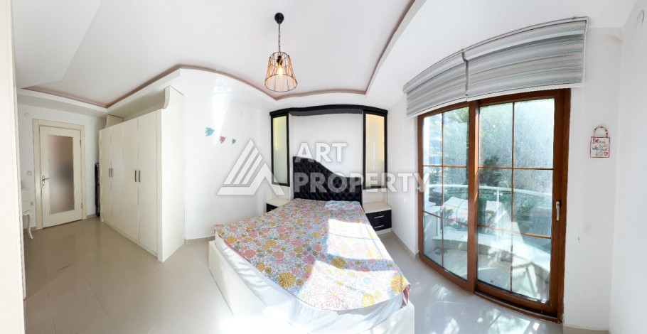 Квартира 2+1 с видом на море, 105 кв.м. Кестель, Алания - Ракурс 20