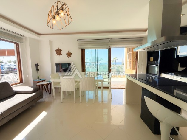 Квартира 2+1 с видом на море, 105 кв.м. Кестель, Алания - Ракурс 24