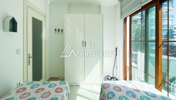 Квартира 2+1 с видом на море, 105 кв.м. Кестель, Алания - Ракурс 26