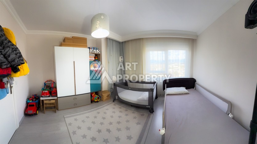 Просторная квартира 2+1 с тремя балконами в Махмутларе, Аланья - Ракурс 2