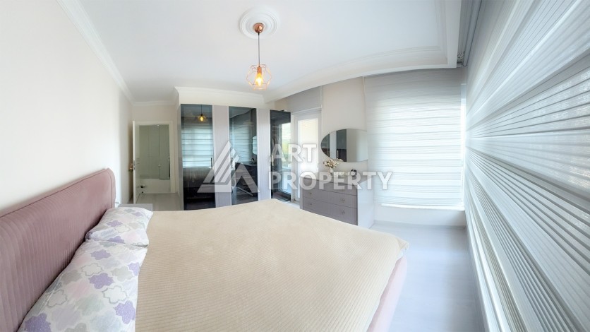 Просторная квартира 2+1 с тремя балконами в Махмутларе, Аланья - Ракурс 8