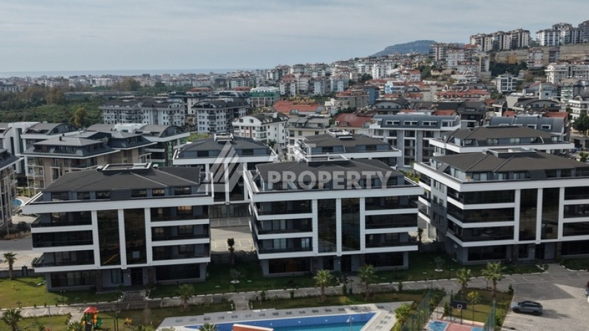 Большая квартира 3+1 в элитном ЖК района Оба, Алания — 160 м² - Ракурс 0