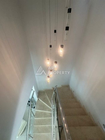 Садовый дуплекс 3+1 - 245 м² с видом на море. Каргыджак, Алания - Ракурс 1