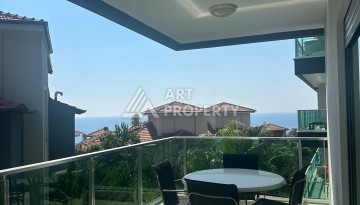 Садовый дуплекс 3+1 - 245 м² с видом на море. Каргыджак, Алания - Ракурс 8