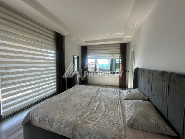 Садовый дуплекс 3+1 - 245 м² с видом на море. Каргыджак, Алания - Ракурс 9