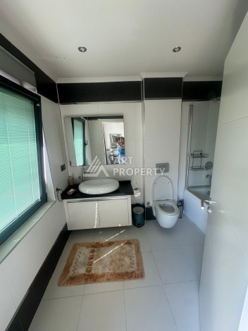 Садовый дуплекс 3+1 - 245 м² с видом на море. Каргыджак, Алания - Ракурс 10